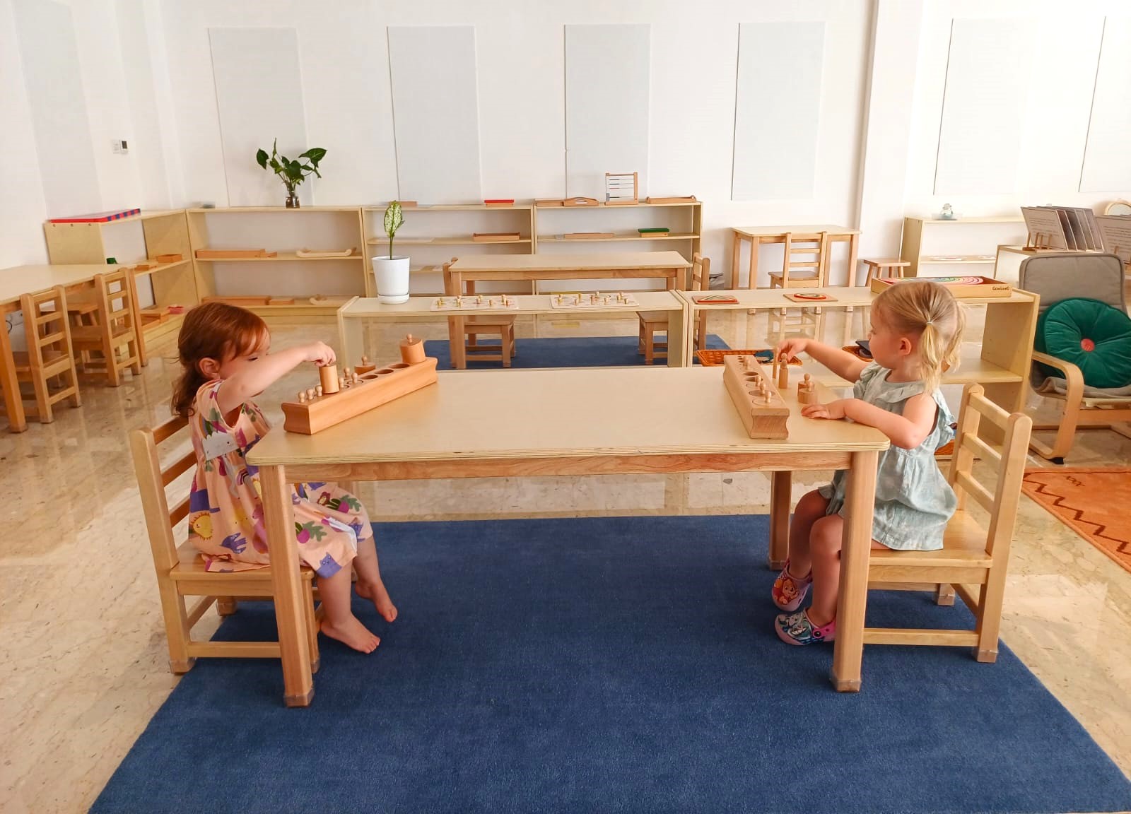 Guidepost Bali classroom environment inside the temporary launch site